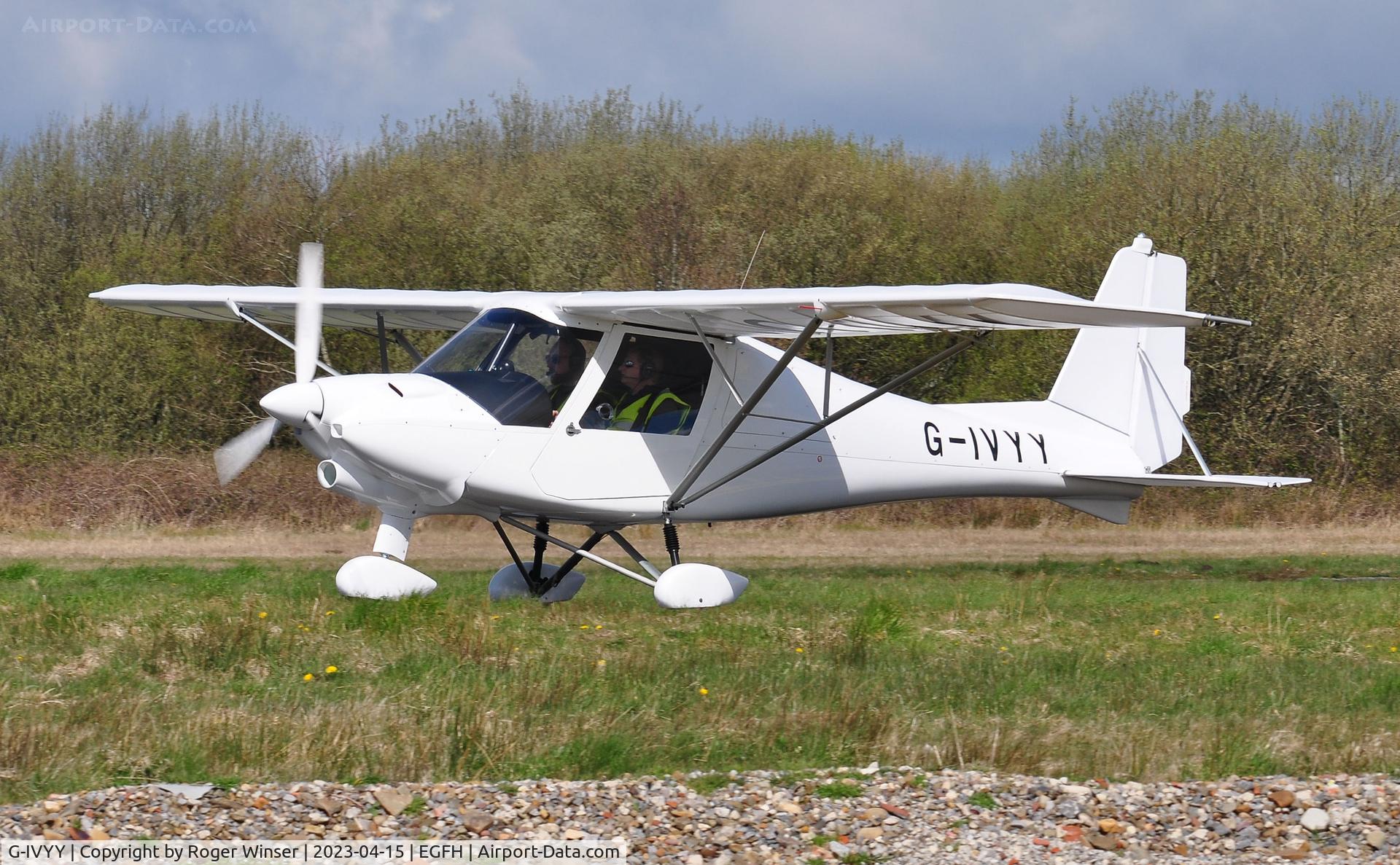G-IVYY, 2023 Comco Ikarus C42 FB100 Bravo C/N 42B-7688, Resident aircraft rtb.
