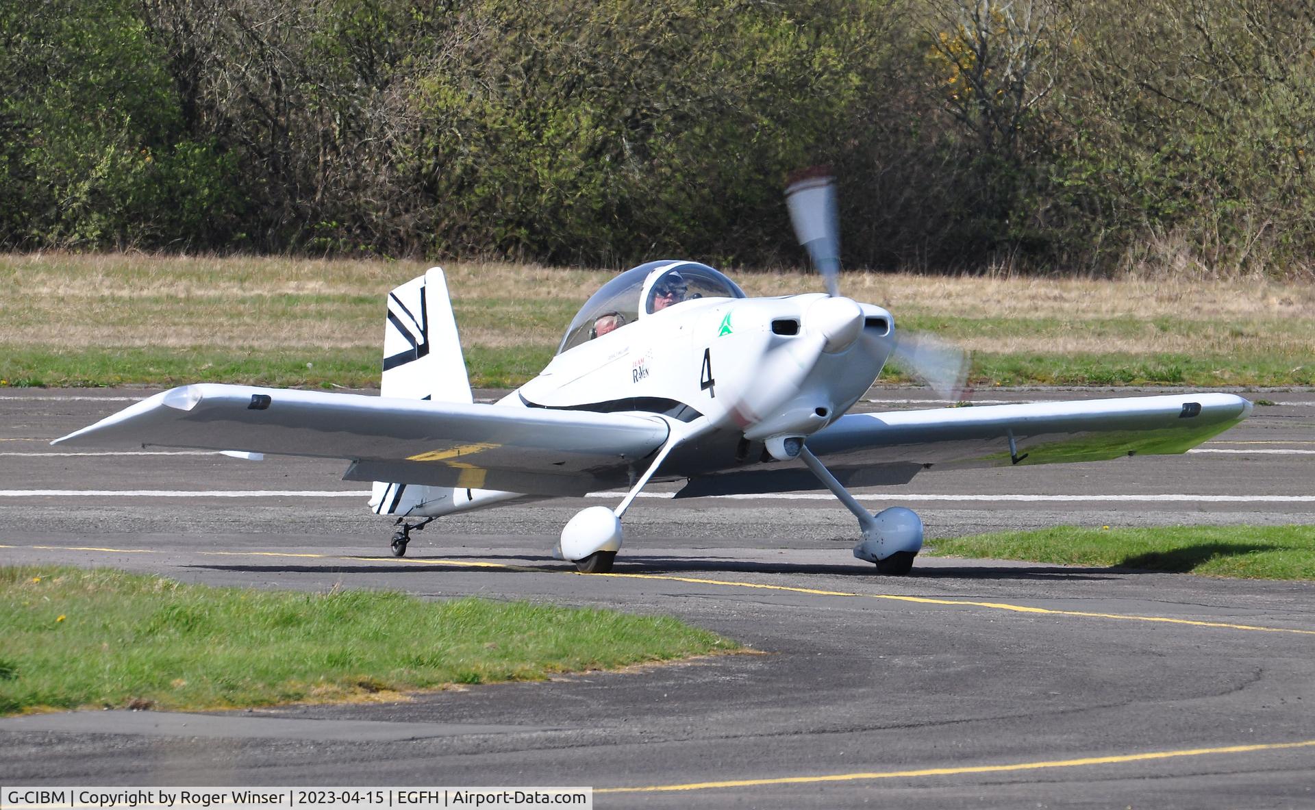 G-CIBM, 2013 Vans RV-8 C/N LAA 303-15083, Resident aircraft (Raven 4) rtb.