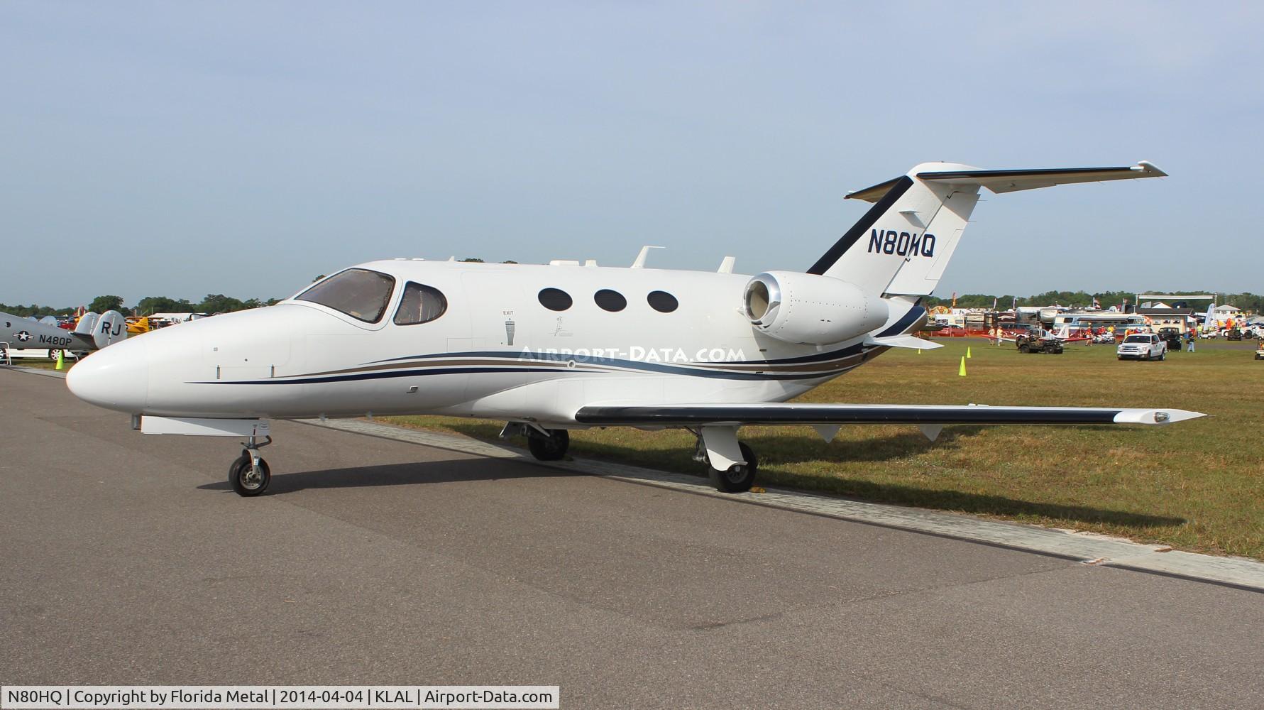 N80HQ, 2007 Cessna 510 Citation Mustang C/N 510-0021, C510 zx
