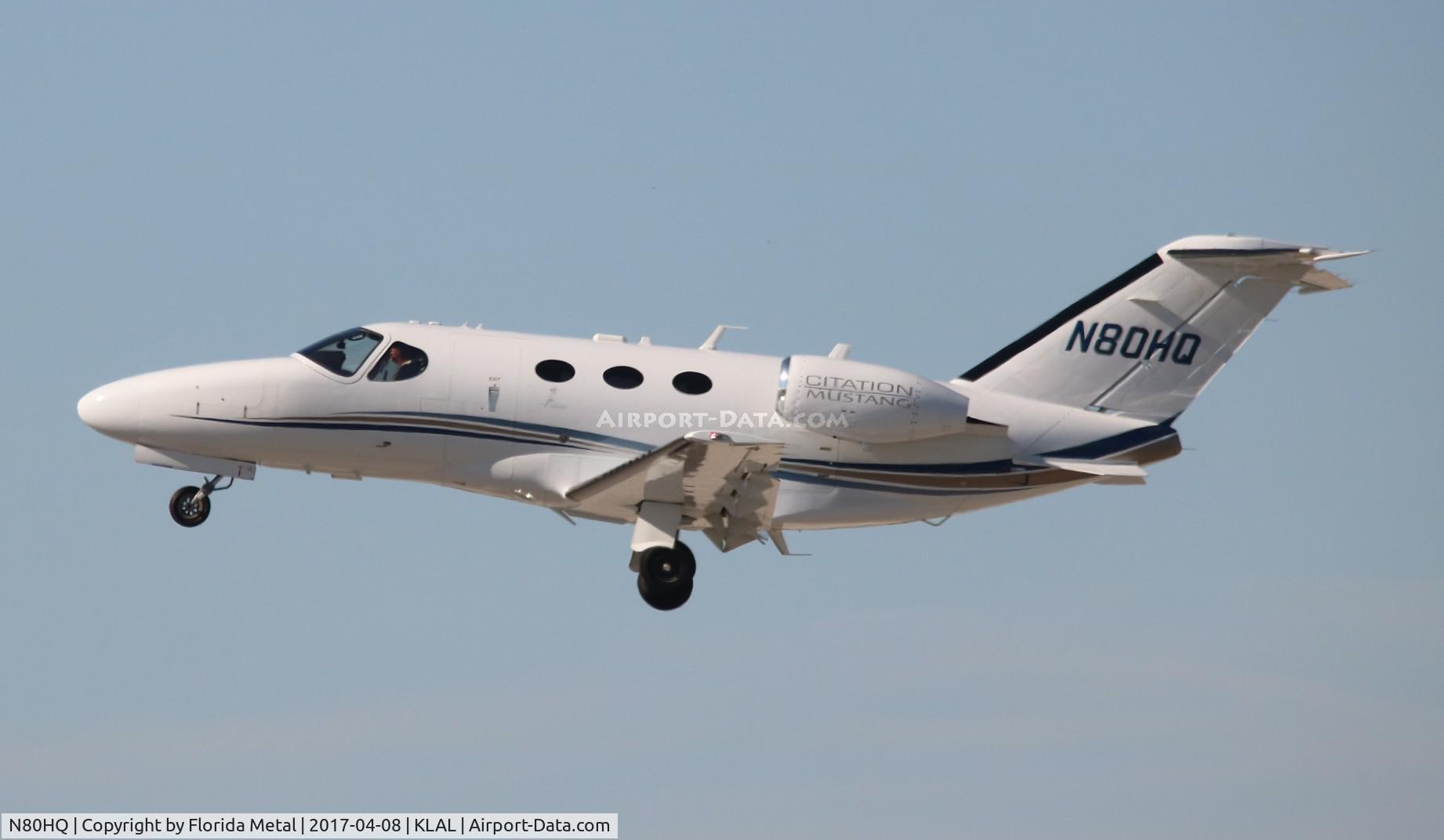 N80HQ, 2007 Cessna 510 Citation Mustang C/N 510-0021, C510 zx
