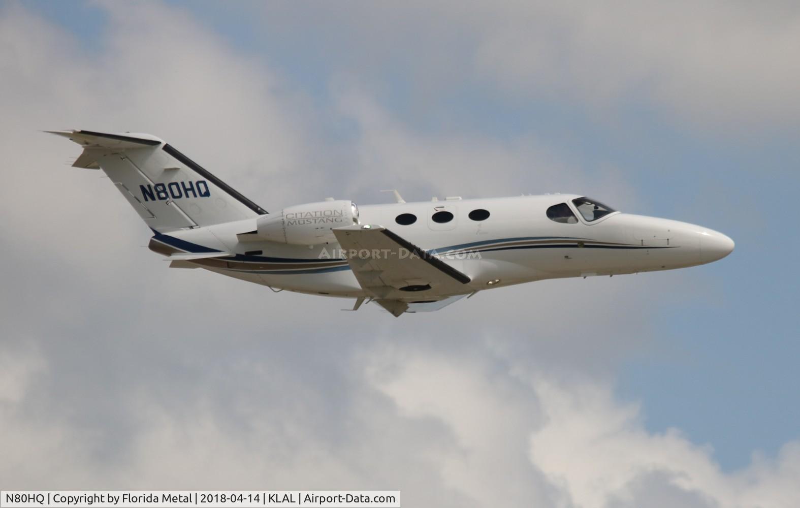 N80HQ, 2007 Cessna 510 Citation Mustang C/N 510-0021, C510 zx