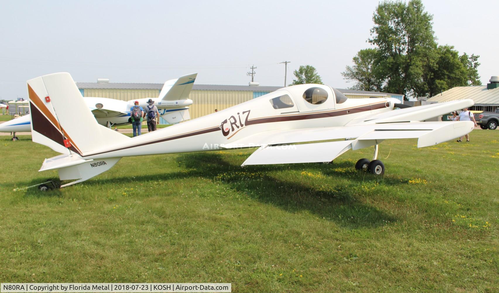 N80RA, 1984 Rutan Model 72 Grizzly C/N 001, Rutan Grizzly zx