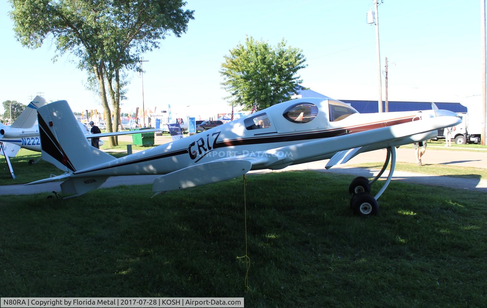 N80RA, 1984 Rutan Model 72 Grizzly C/N 001, Oshkosh 2017 zx