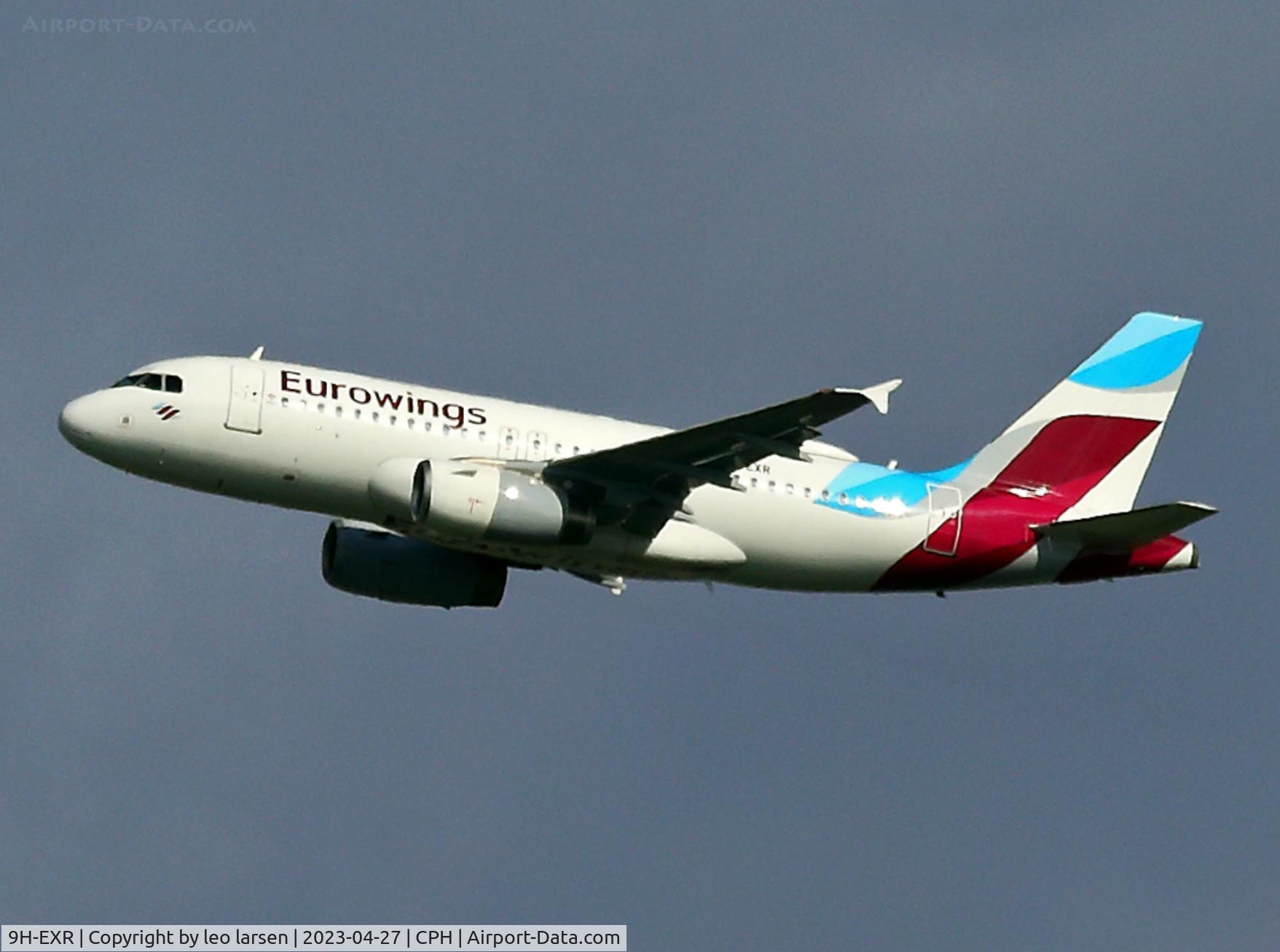9H-EXR, 2010 Airbus A319-132 C/N 4285, Copenhagen 27.4.2023