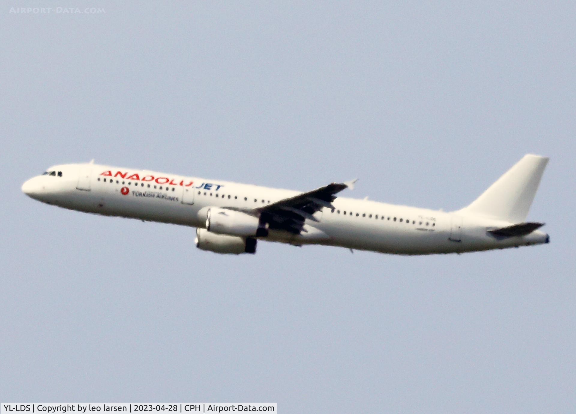 YL-LDS, 2012 Airbus A321-231 C/N 5074, Copenhagen 28.4.2023