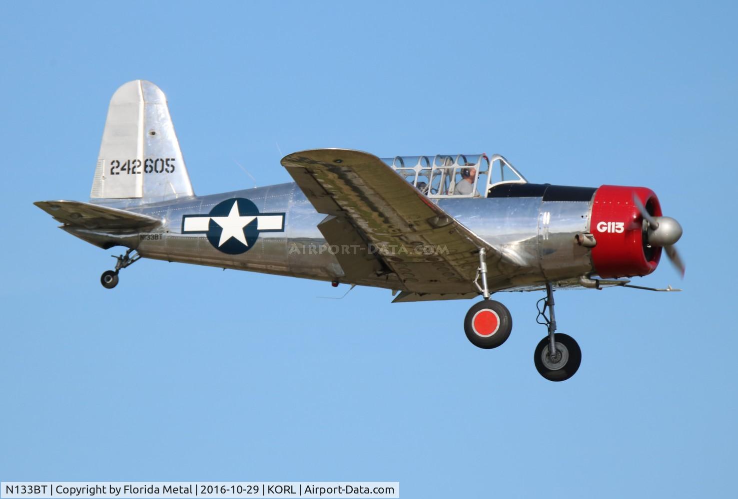 N133BT, 1943 Consolidated Vultee BT-13A C/N 9683, BT-13 zx
