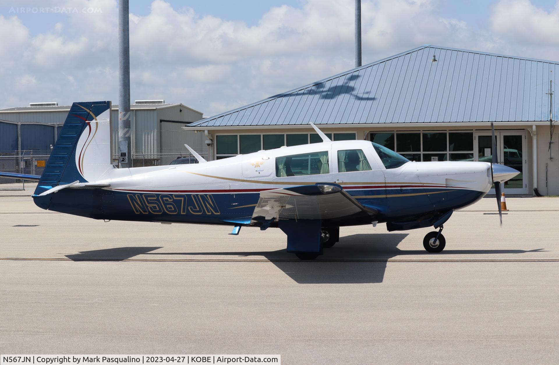 N567JN, 1983 Mooney M20K C/N 25-0767, Mooney M20K
