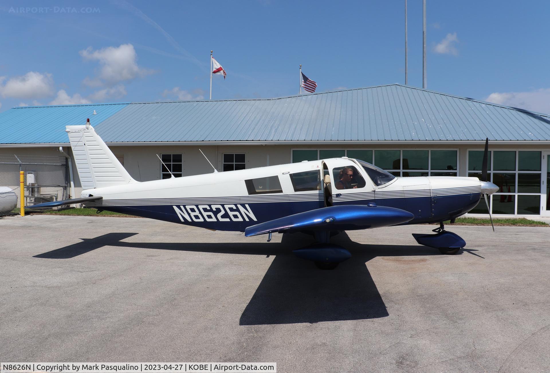 N8626N, 1970 Piper PA-32-300 Cherokee Six C/N 32-7140019, Piper PA-32-300