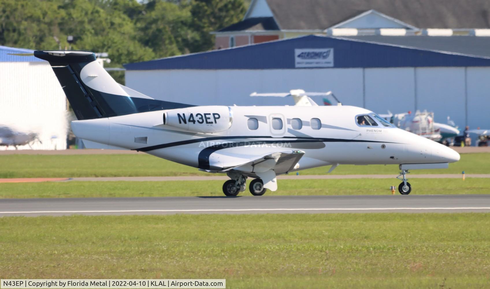 N43EP, 2010 Embraer EMB-500 Phenom 100 C/N 50000129, Phenom 100 zx