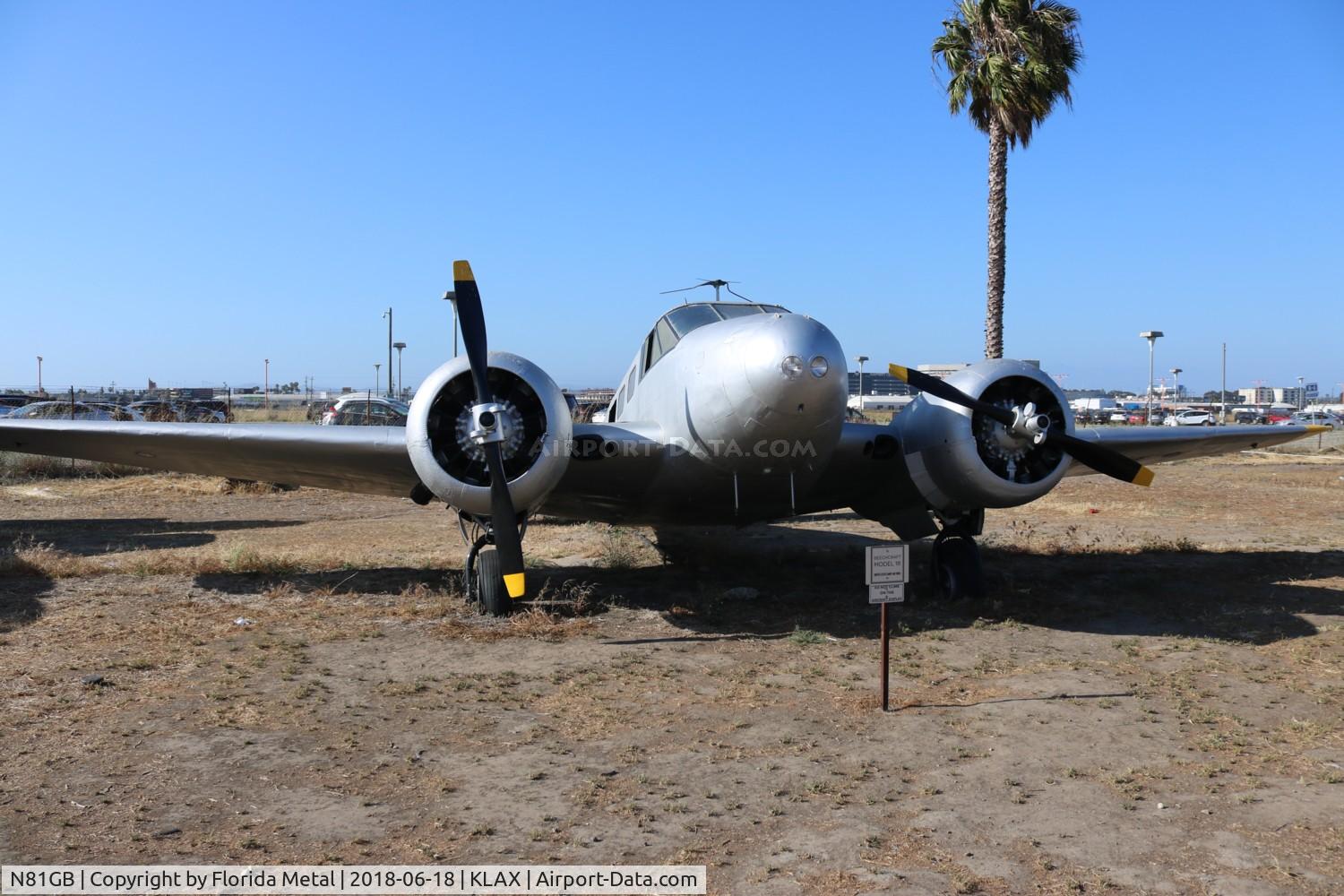 N81GB, 1944 Beech C18S C/N 7881, Beech C18S zx