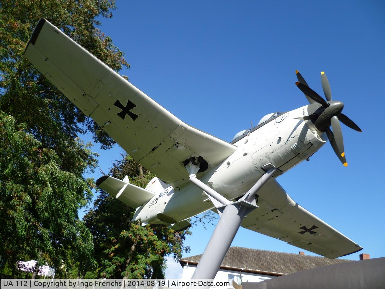 UA 112, Fairey Gannet AS.4 C/N F9394, Fairey Gannet AS.4, UA+112, at Technik-Museum Speyer.