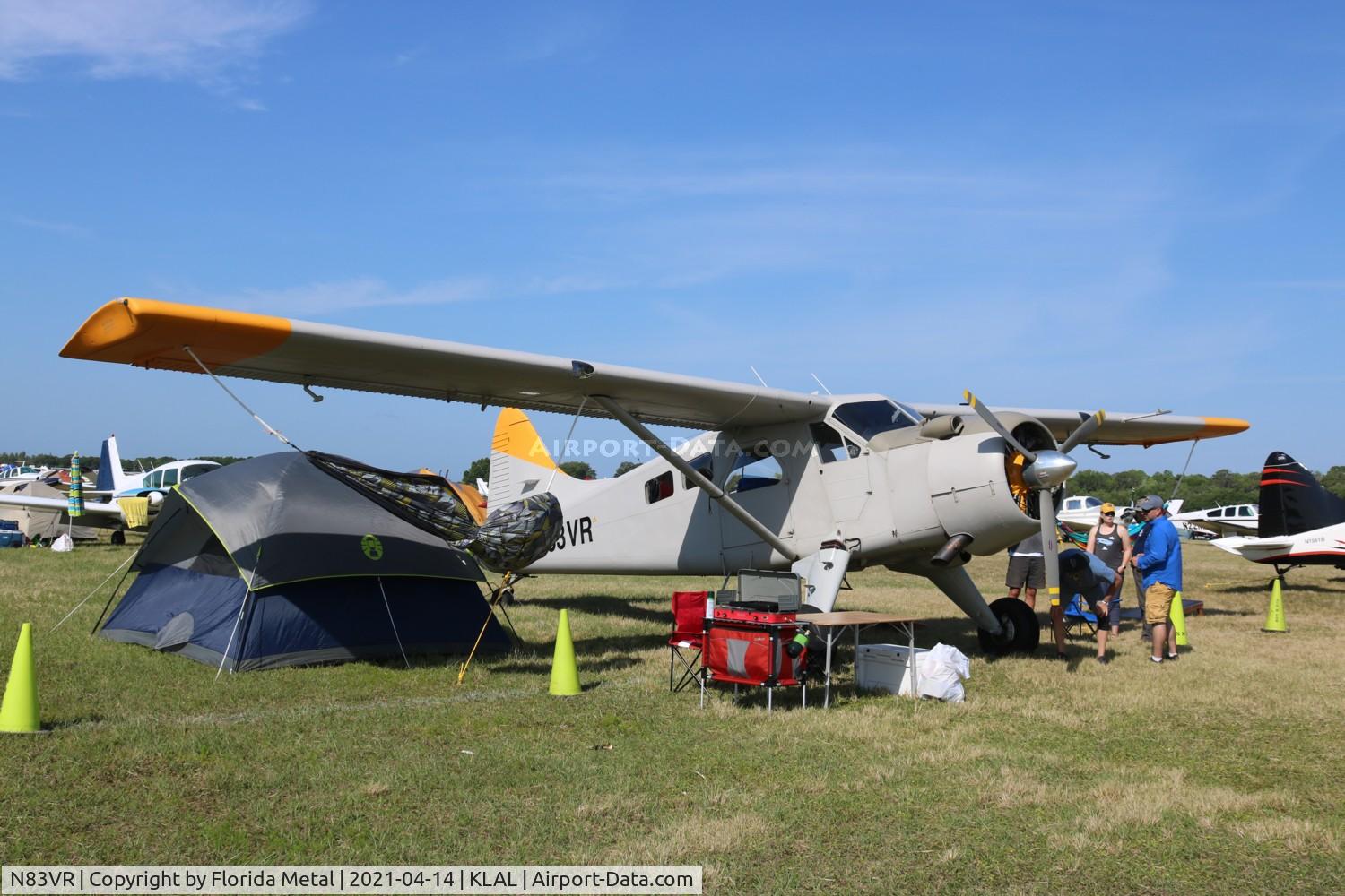 N83VR, De Havilland DHC-2 Beaver Mk.1 (L20A) C/N 1613, Sun N Fun 2021 zx