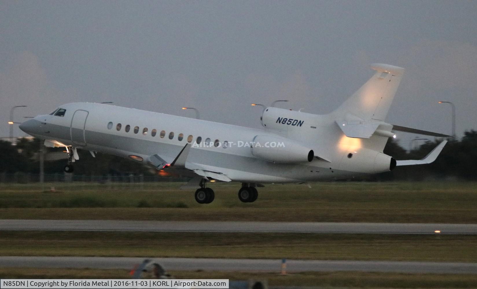 N85DN, 2011 Dassault Falcon 7X C/N 130, Falcon 7X zx