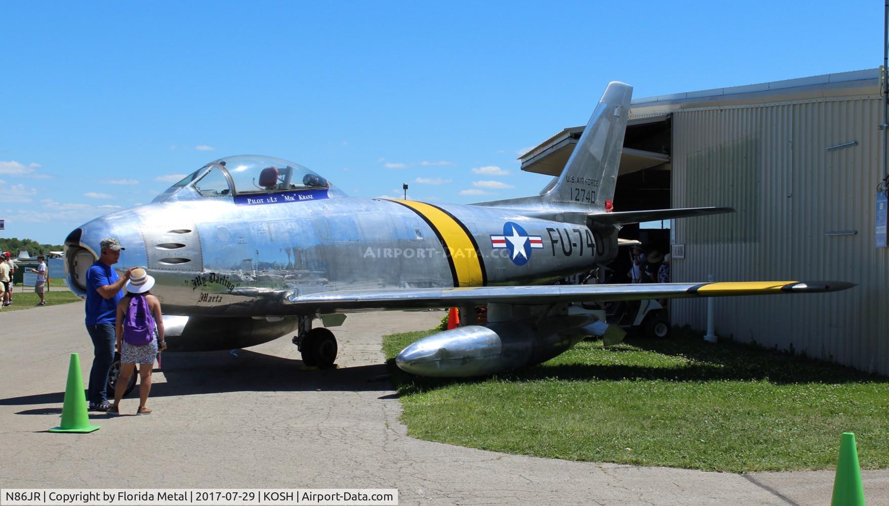 N86JR, 1954 Canadair CL-13 Sabre 5 C/N 1120, F-86 zx