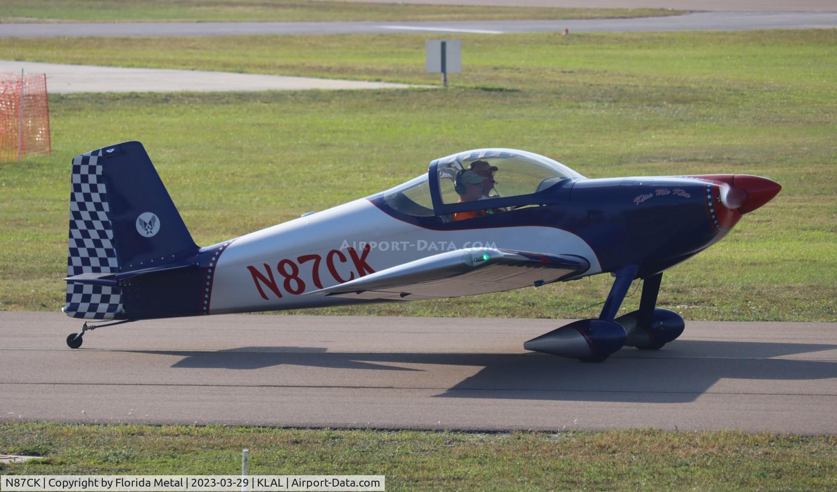N87CK, Van's RV-7 C/N 70133, RV-7 zx