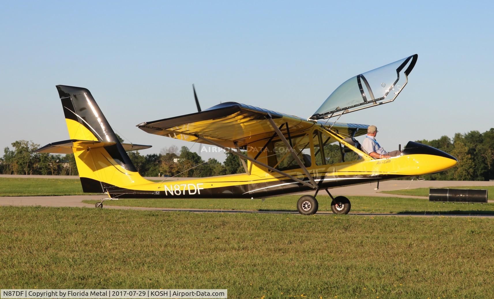N87DF, 2016 Lockwood Aircam C/N AC209, Aircam zx