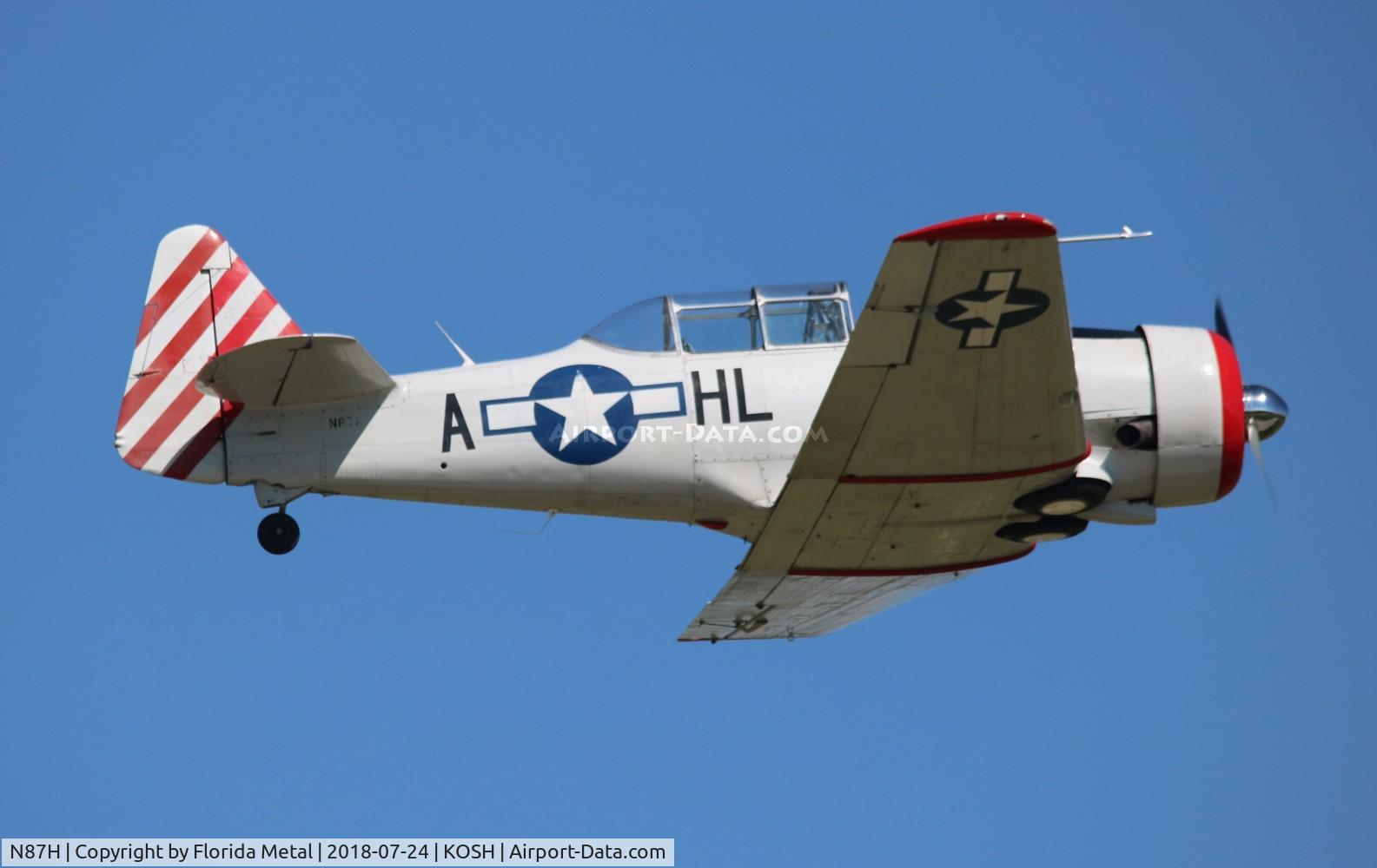 N87H, 1941 North American AT-6D Texan C/N 41-34571, T-6 Texan zx