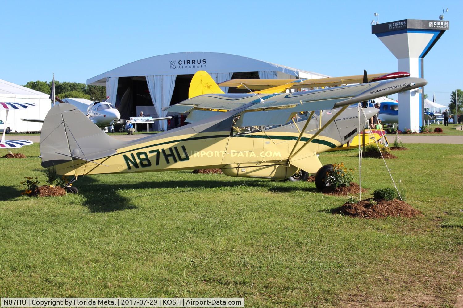 N87HU, 2017 Aviat A-1C-180 Husky C/N 3287, A-1C zx