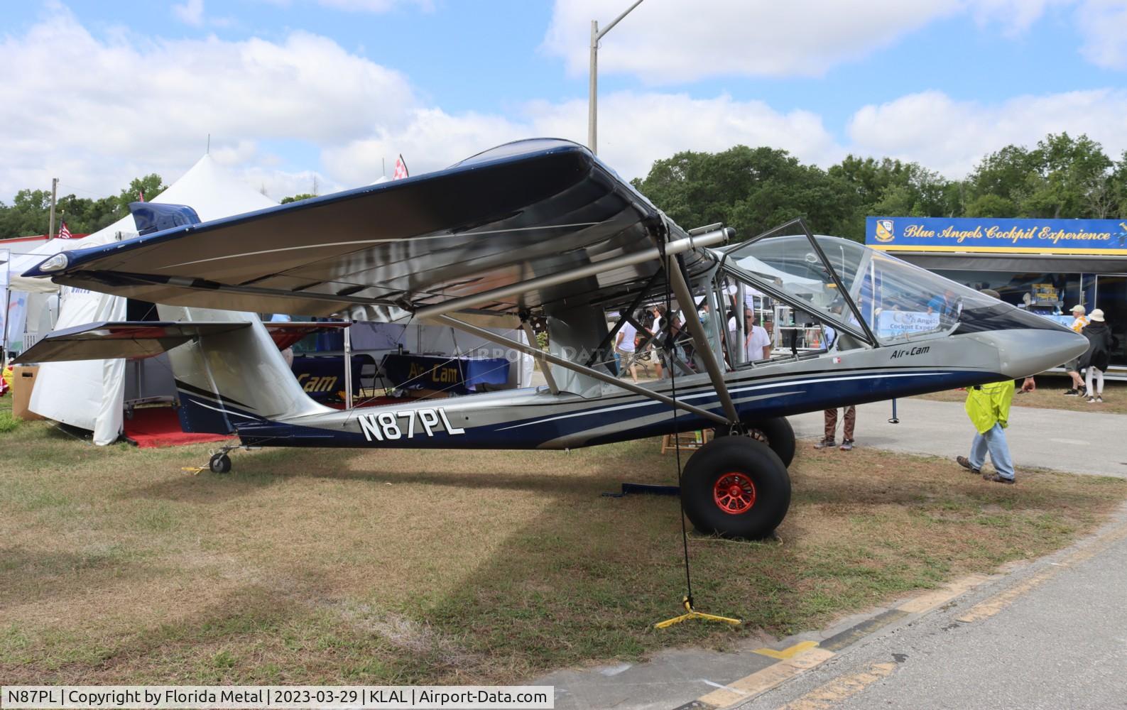N87PL, 2019 Lockwood Air Cam C/N AC-269-3, Air Cam zx