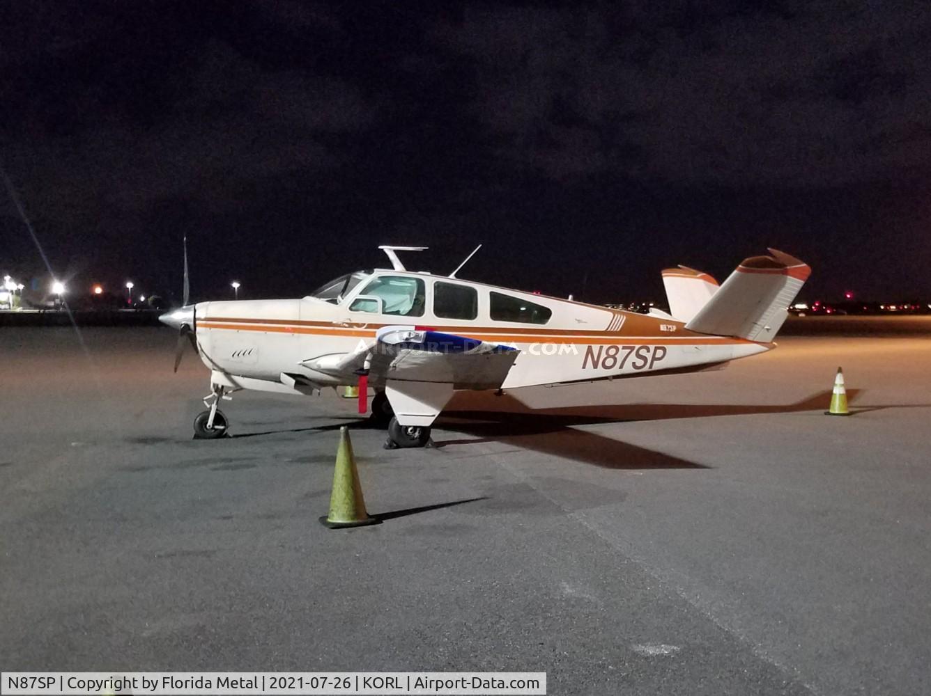 N87SP, 1968 Beech V35A Bonanza C/N D-8804, Bonanza 35 zx
