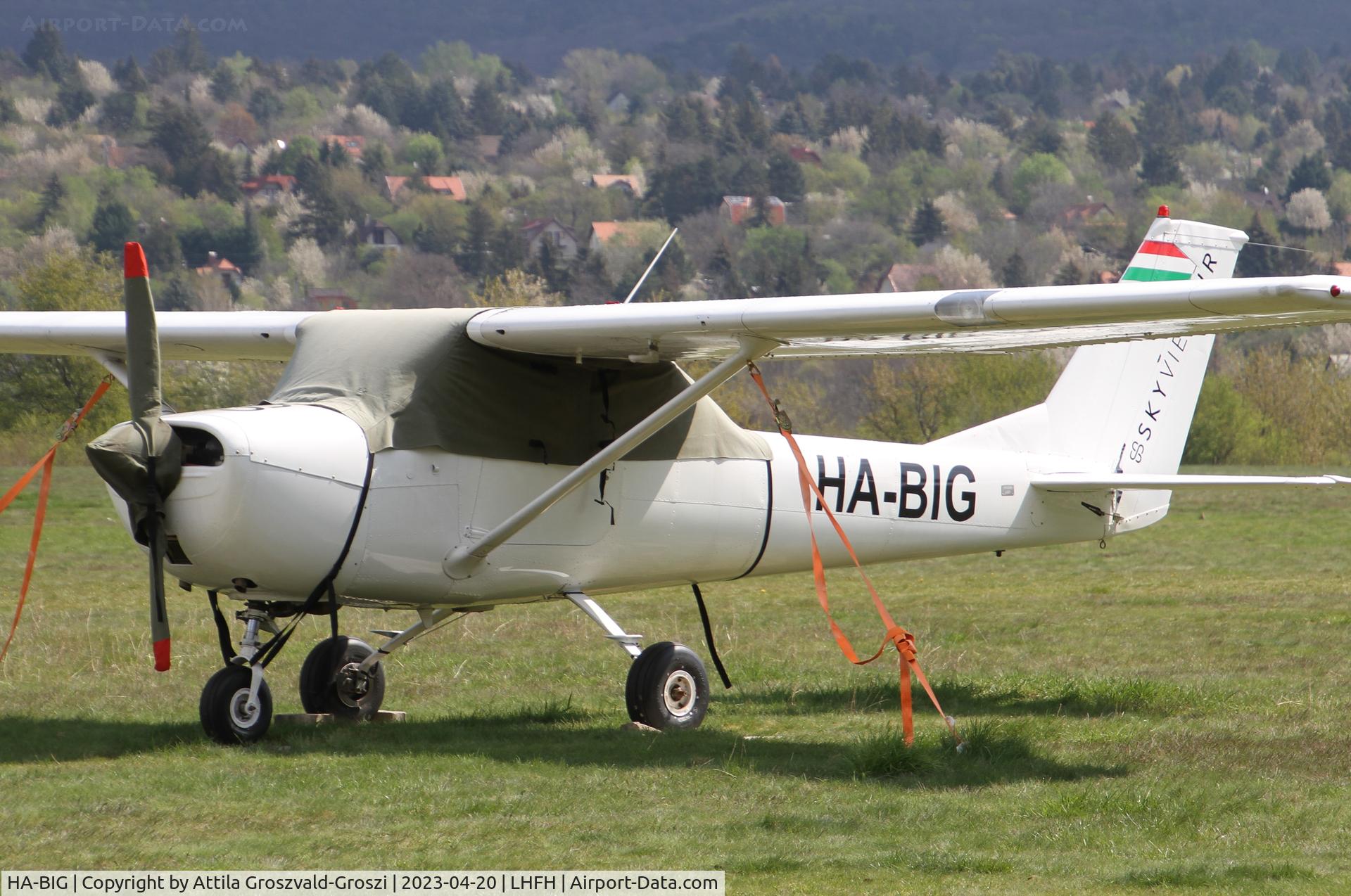 HA-BIG, 1967 Reims F150H C/N 0287, LHFH - Farkashegy Airport, Budakeszi - Hungary