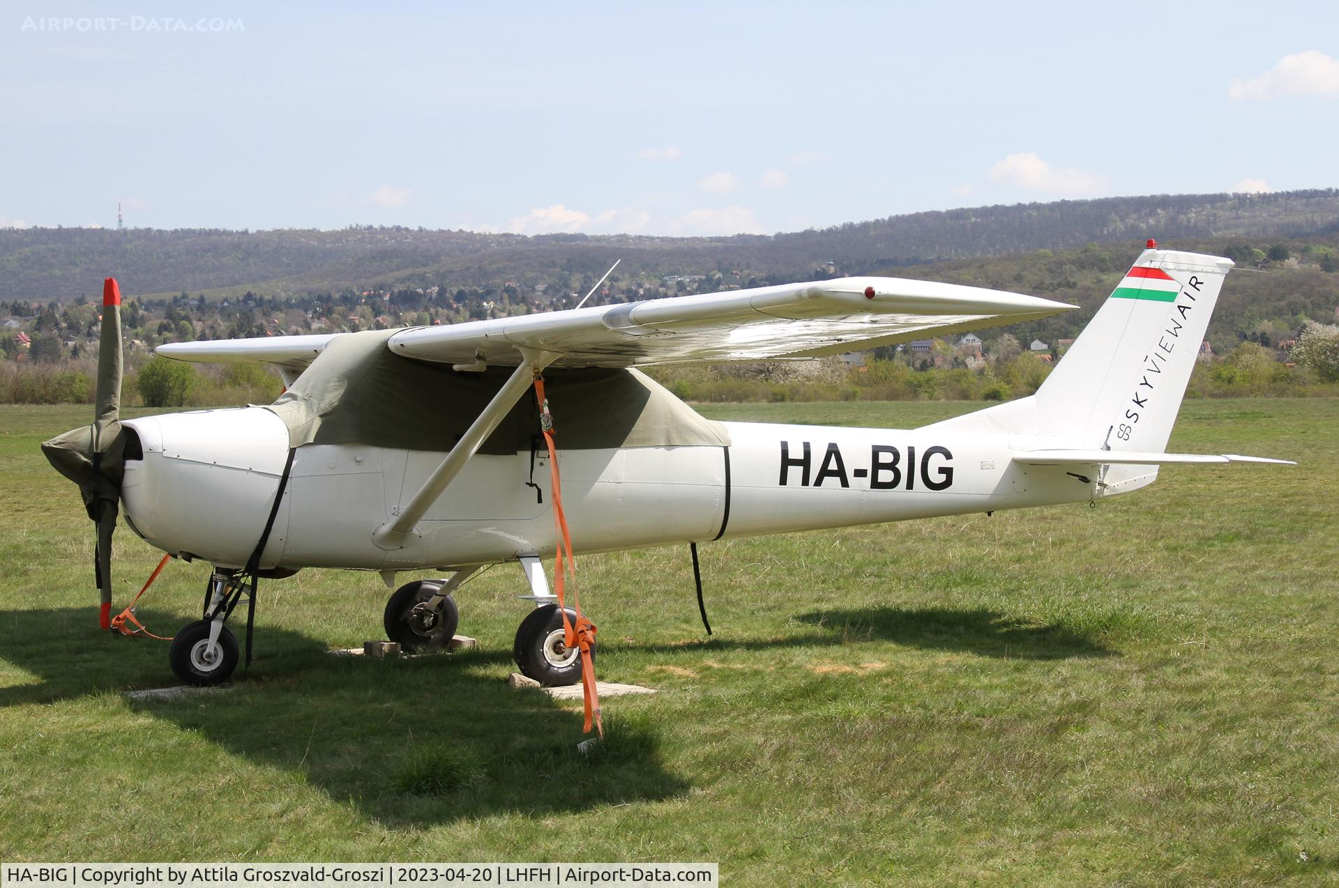 HA-BIG, 1967 Reims F150H C/N 0287, LHFH - Farkashegy Airport, Budakeszi - Hungary