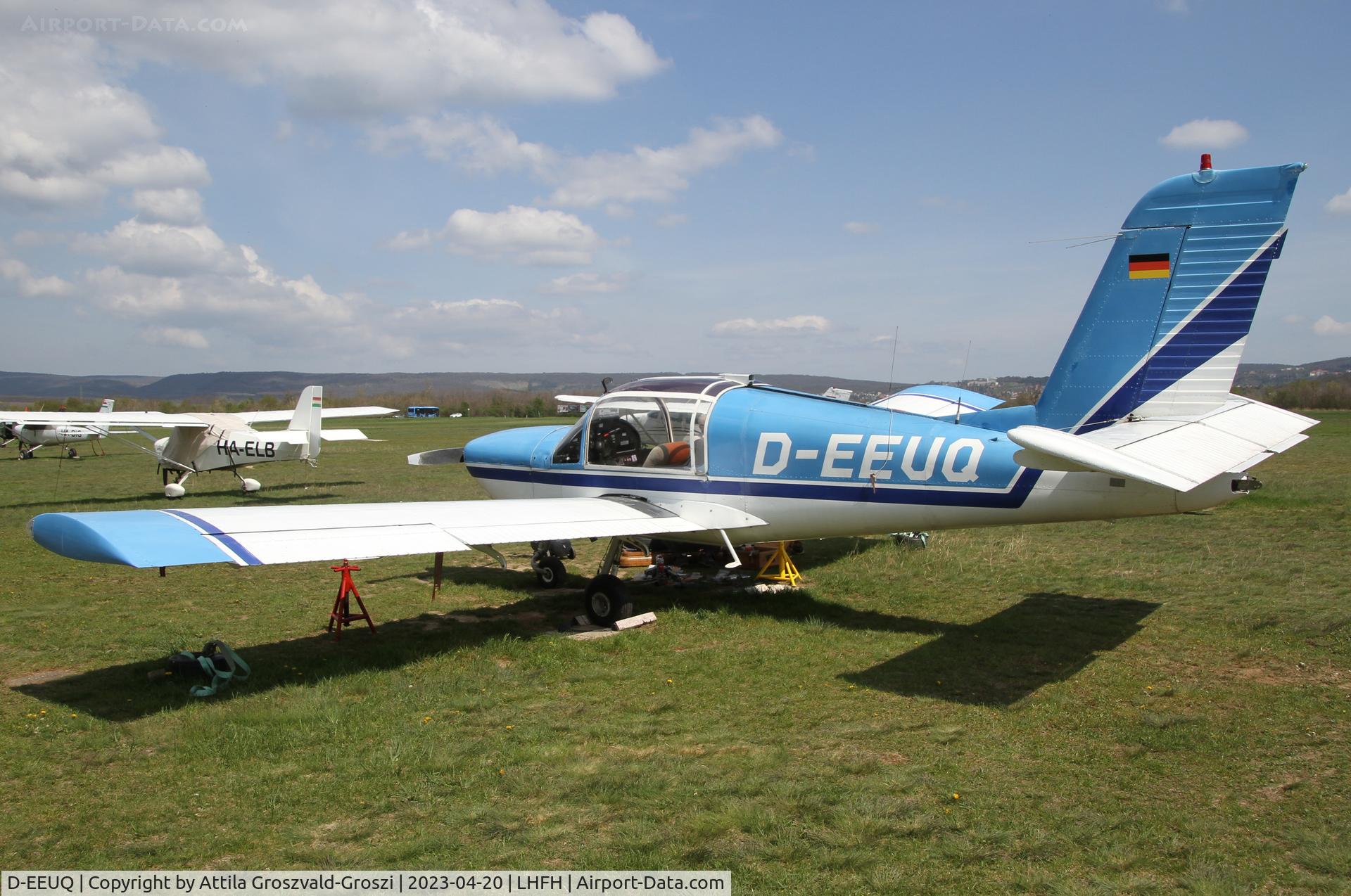 D-EEUQ, Socata MS.893E Rallye 180TS Galerien C/N 3247, LHFH - Farkashegy Airport, Budakeszi - Hungary
