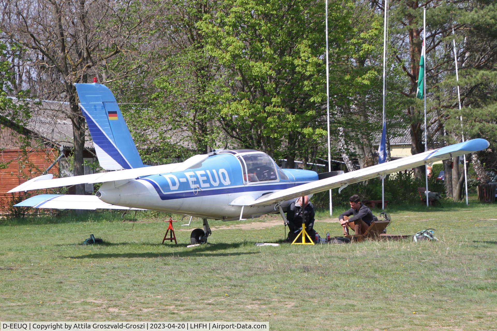D-EEUQ, Socata MS.893E Rallye 180TS Galerien C/N 3247, LHFH - Farkashegy Airport, Budakeszi - Hungary