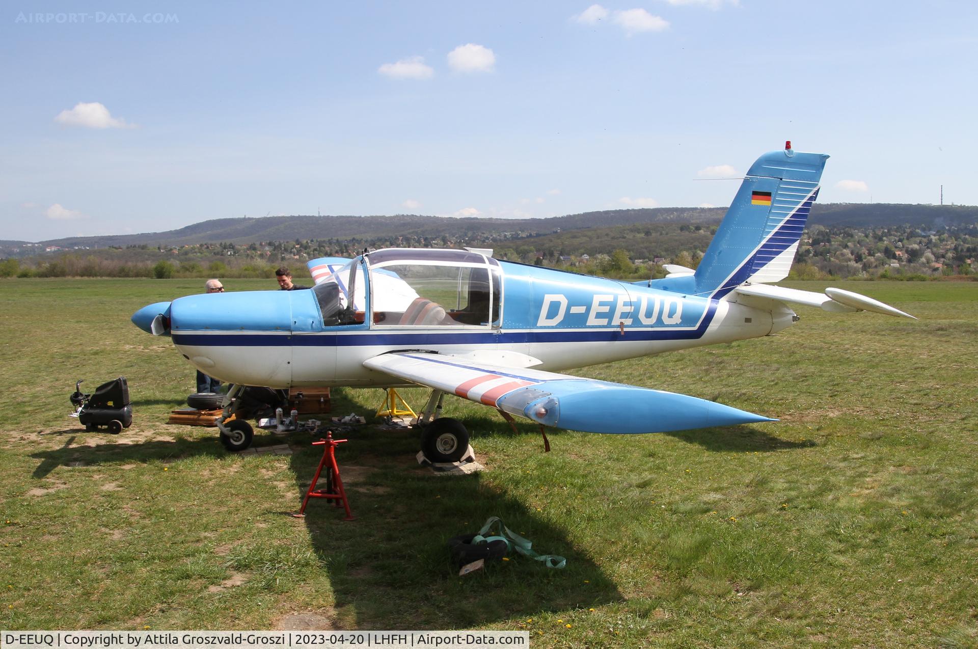 D-EEUQ, Socata MS.893E Rallye 180TS Galerien C/N 3247, LHFH - Farkashegy Airport, Budakeszi - Hungary