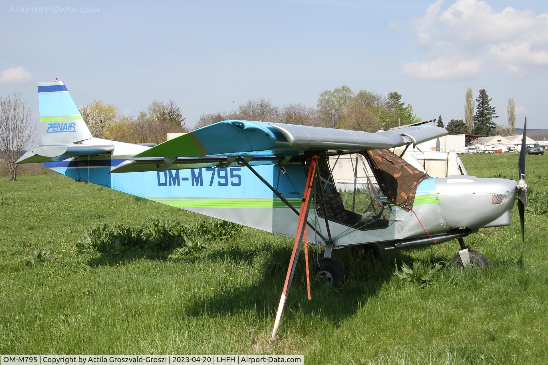 OM-M795, Zenair STOL CH-701, LHFH - Farkashegy Airport, Budakeszi - Hungary