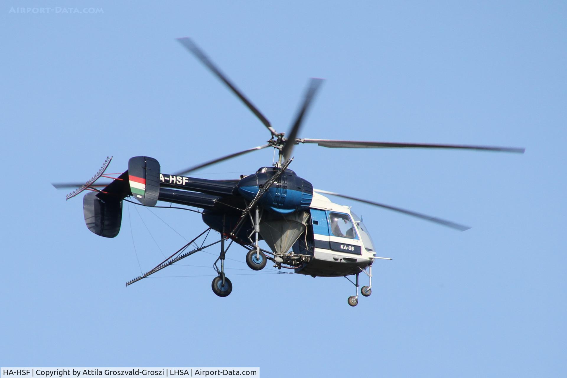 HA-HSF, 1976 Kamov KA-26 Hoodlum C/N 7605508, LHSA - in the airspace of Szentkirályszabadja airport, Hungary