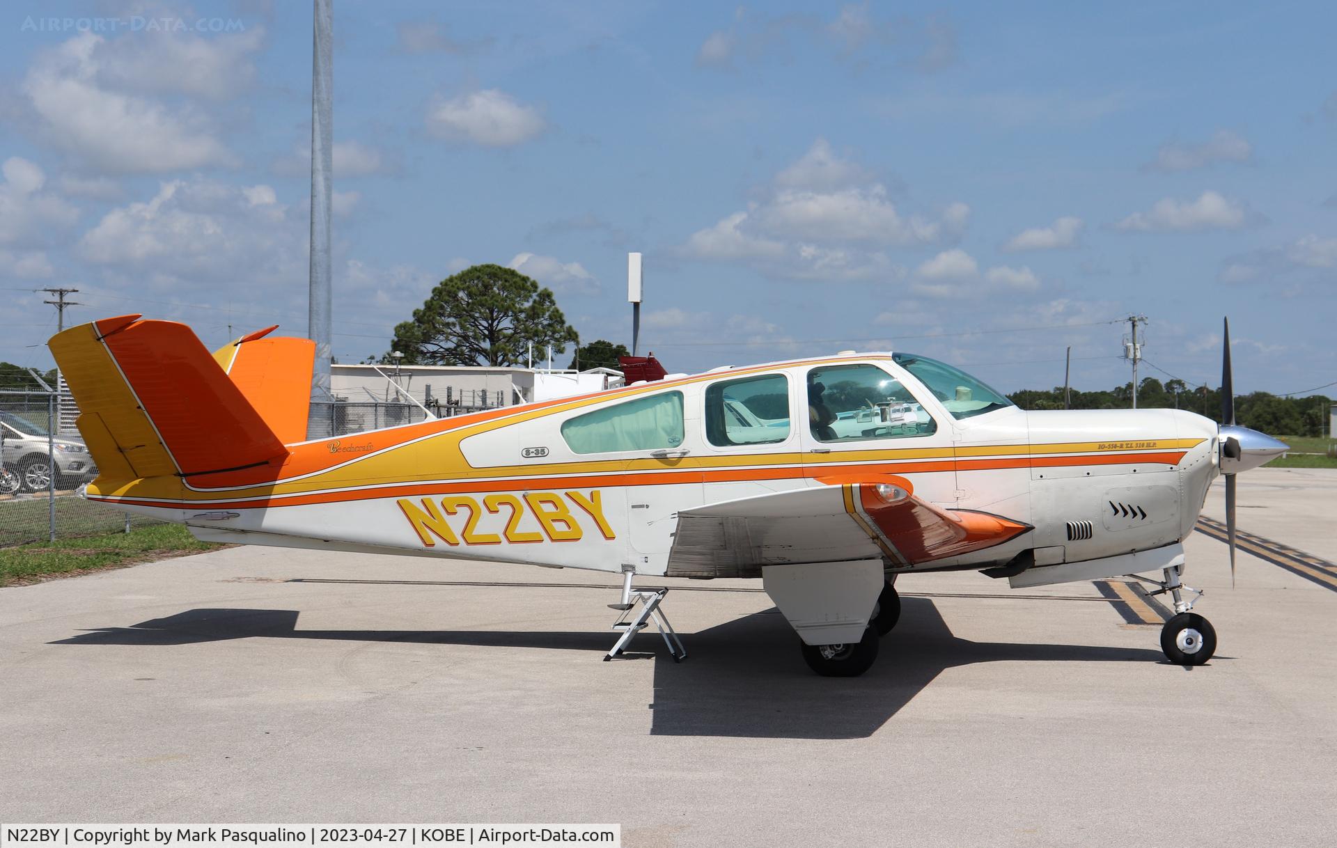 N22BY, 1964 Beech S35 Bonanza C/N D-7609, Beech S35