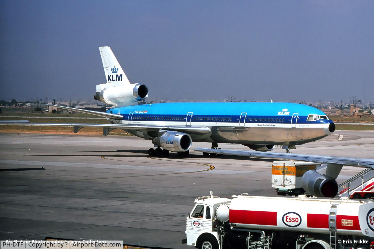 PH-DTF, 1973 Douglas DC-10-30 C/N 46555, KLM DC 10-30 Guiseppe Verdi