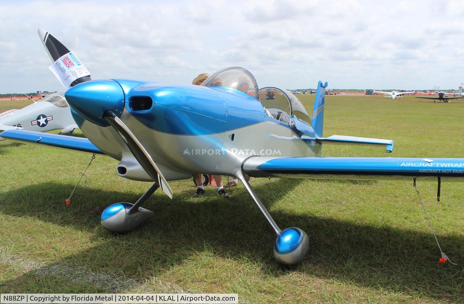 N88ZP, 2012 Vans RV-8 C/N 82389, RV-8 zx
