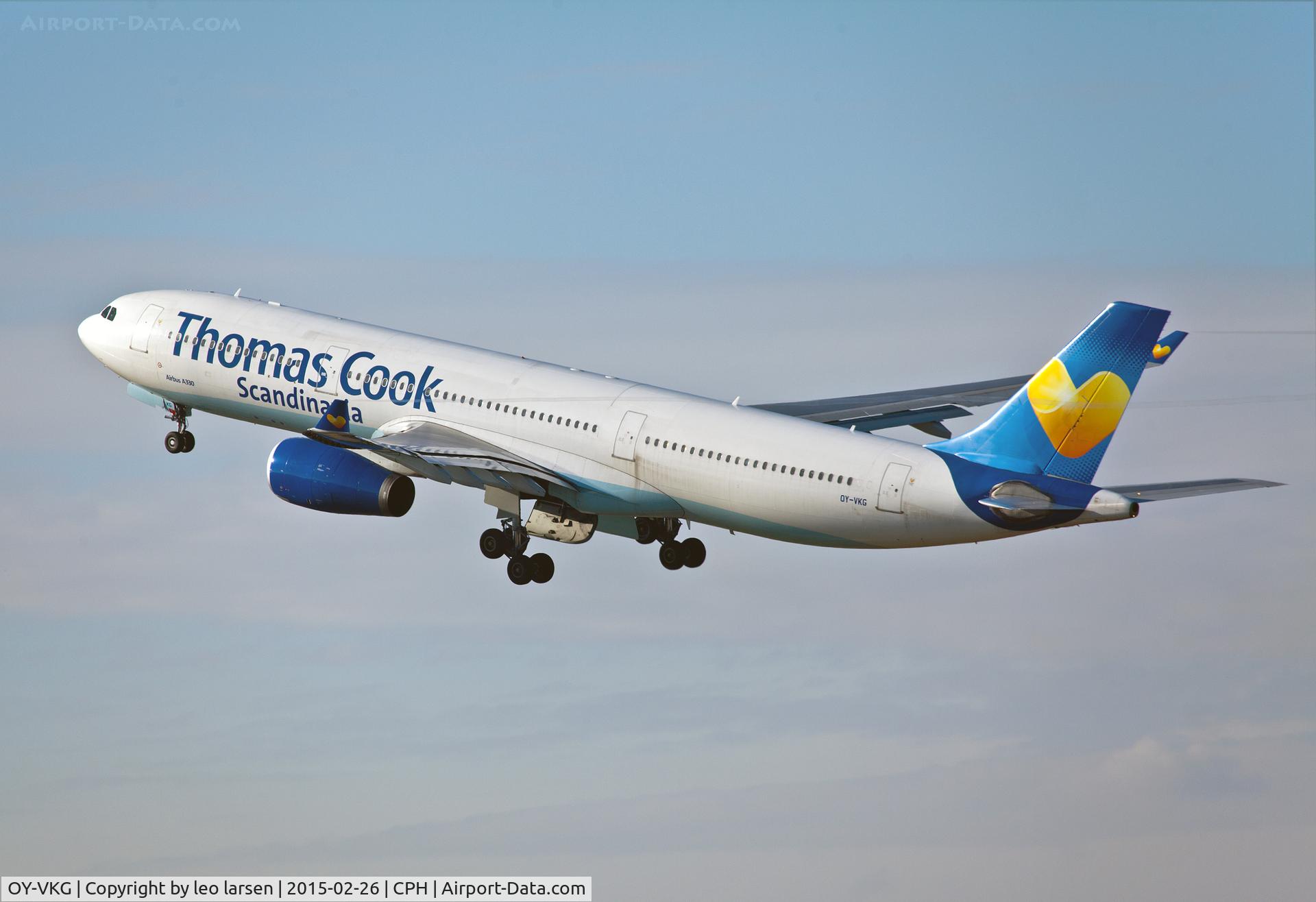OY-VKG, 2000 Airbus A330-343X C/N 349, Copenhagen 26.2.2015