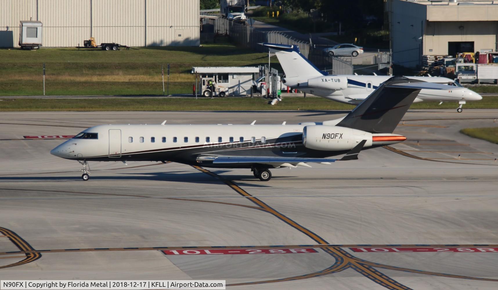 N90FX, 1999 Bombardier BD-700-1A10 Global Express C/N 9017, Global Express zx