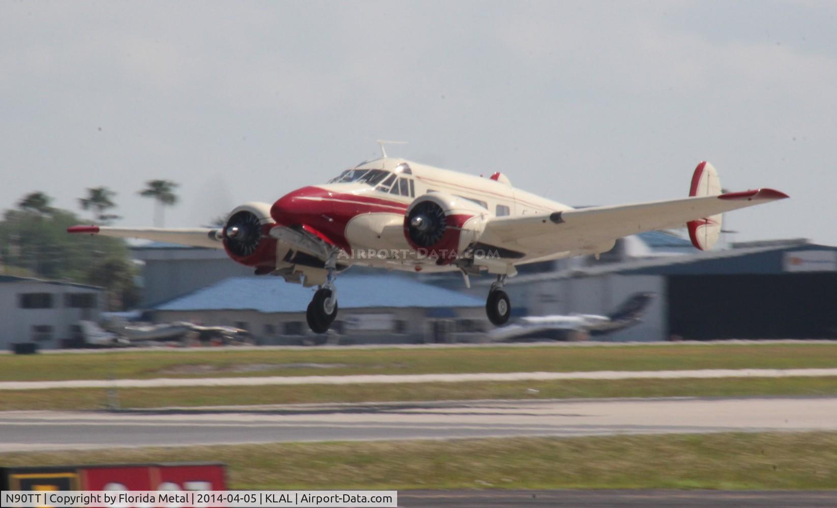 N90TT, 1957 Beech E18S C/N BA-335, Beech E18S zx