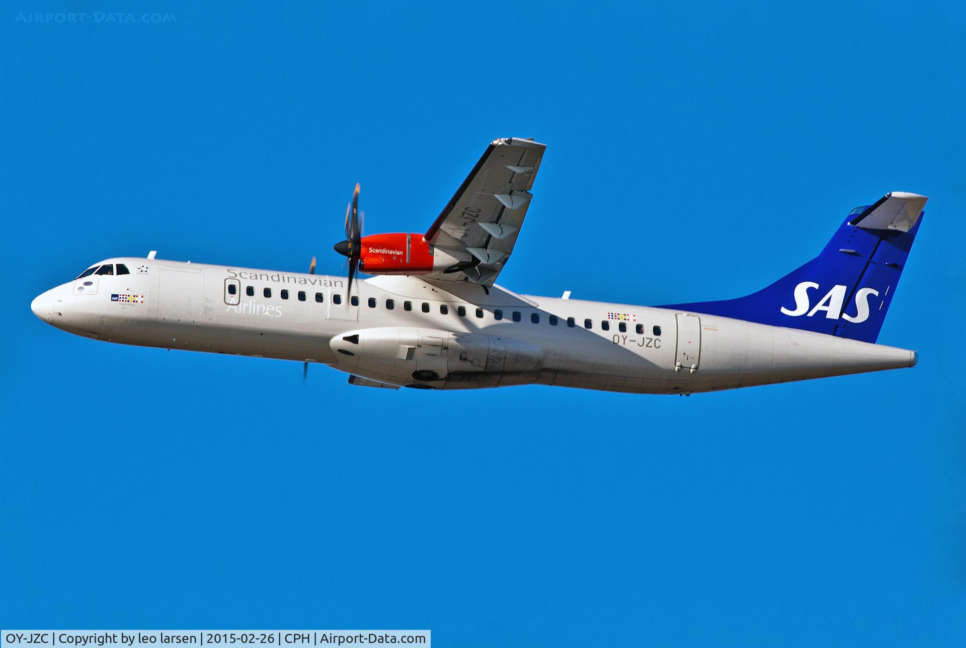 OY-JZC, 2013 ATR 72-600 (72-212A) C/N 1120, Copenhagen 26.2.2015