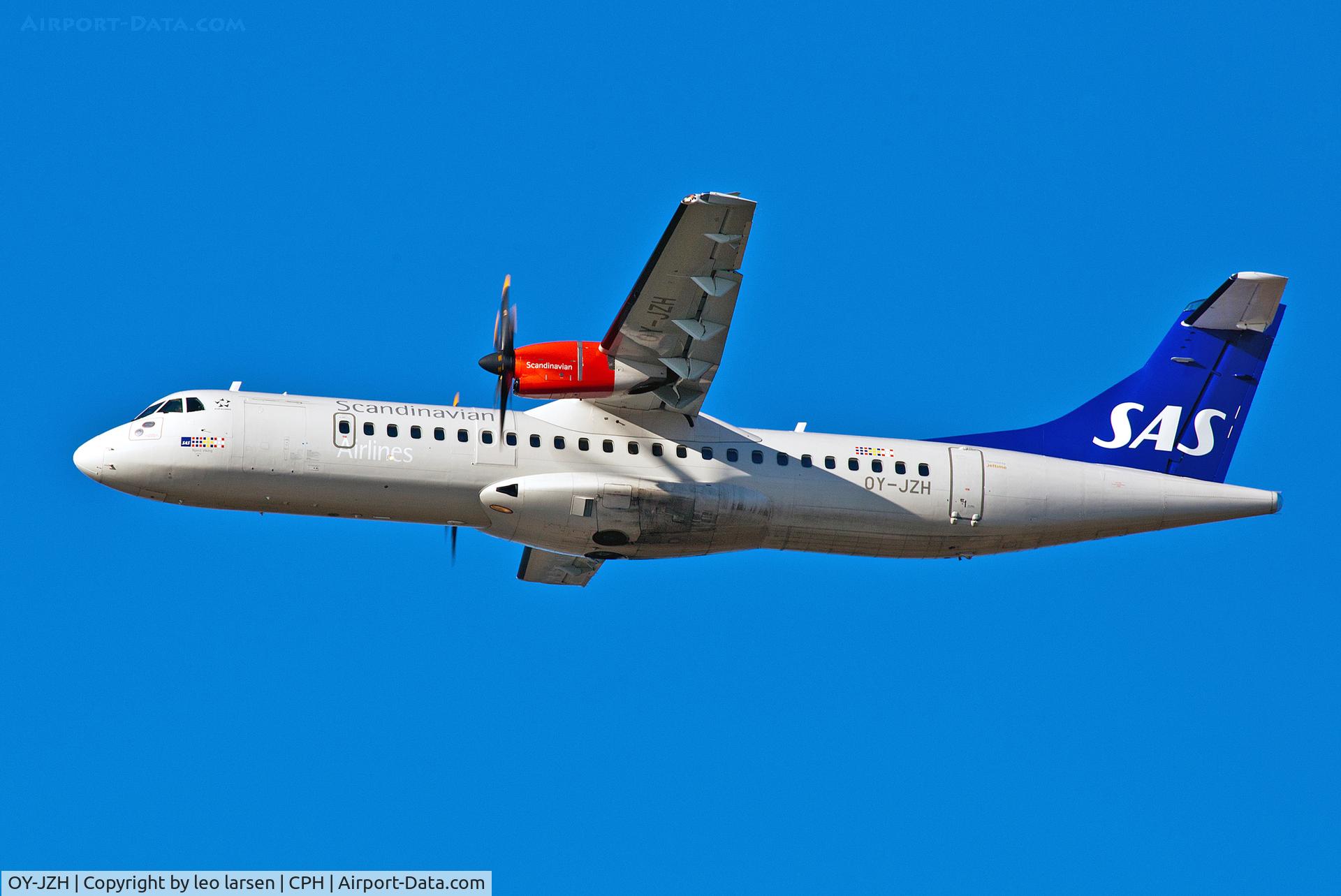 OY-JZH, 2014 ATR 72-212A C/N 1177, Copenhagen 26.2.2015