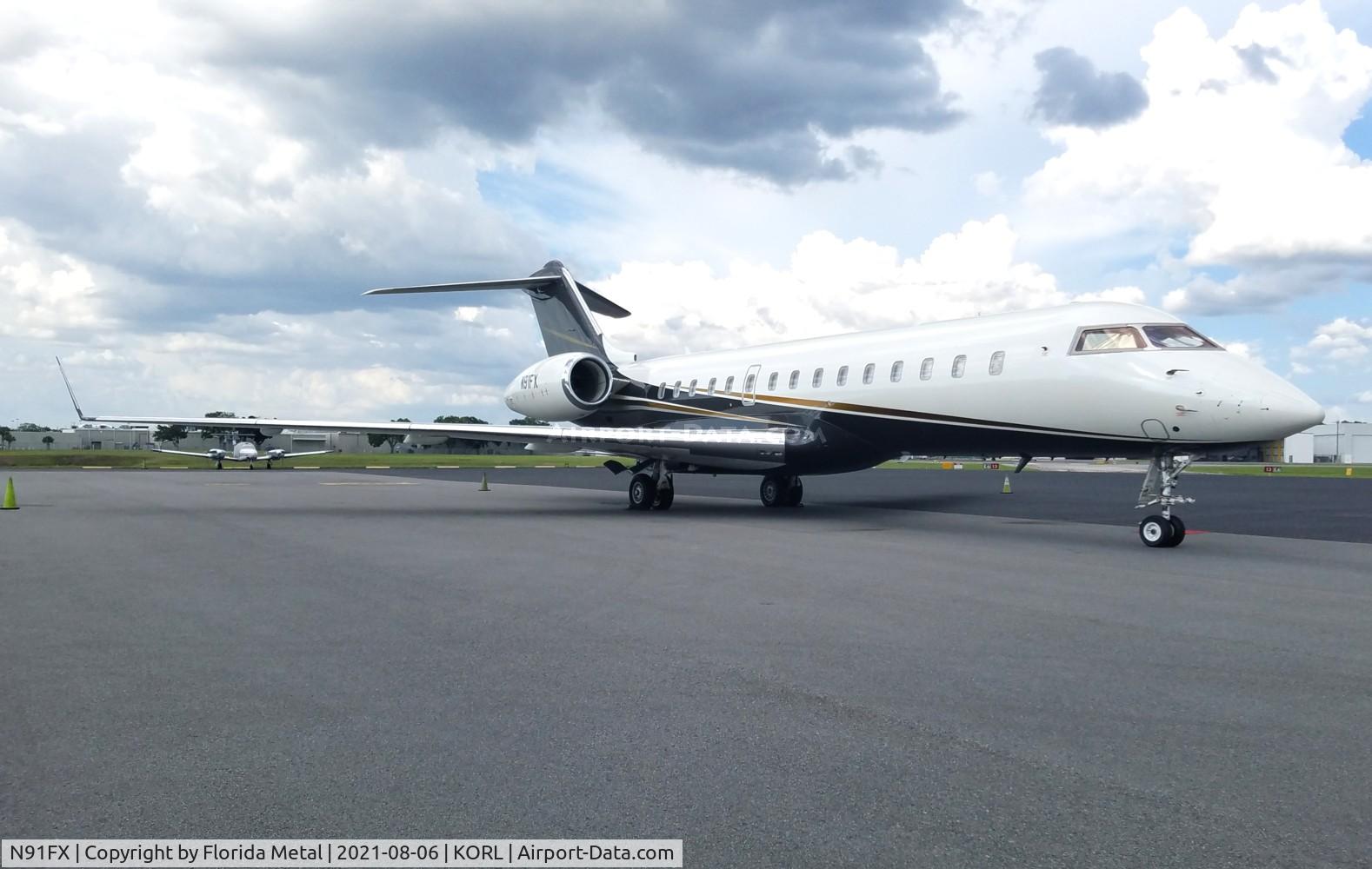 N91FX, 2000 Bombardier BD-700-1A10 Global Express C/N 9054, Global Express zx