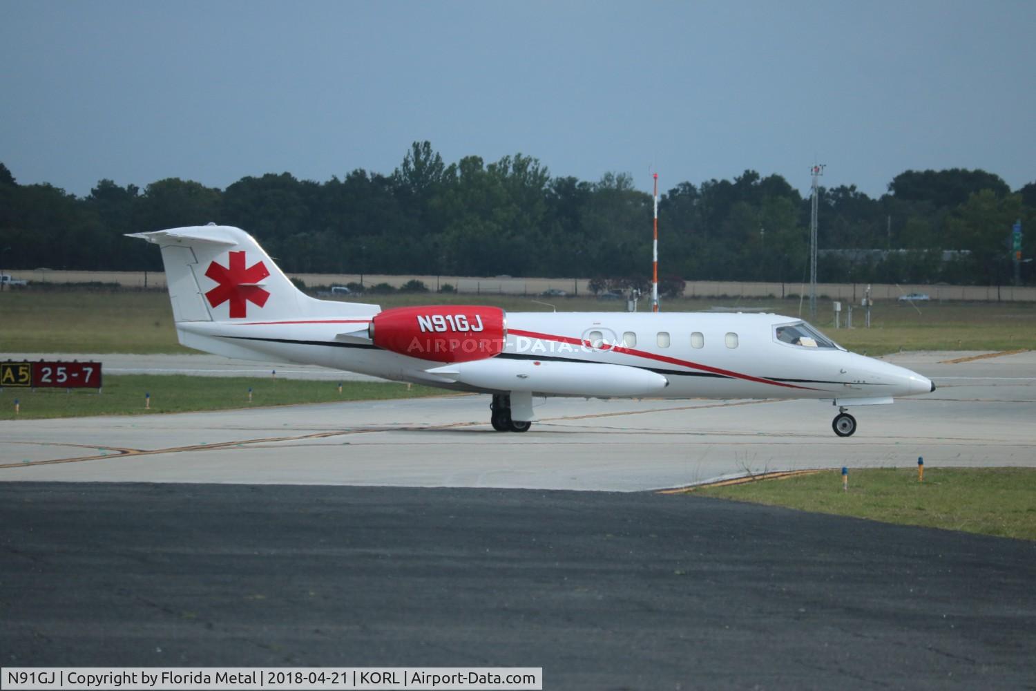 N91GJ, 1975 Gates Learjet 35 C/N 032, Lear 35 zx