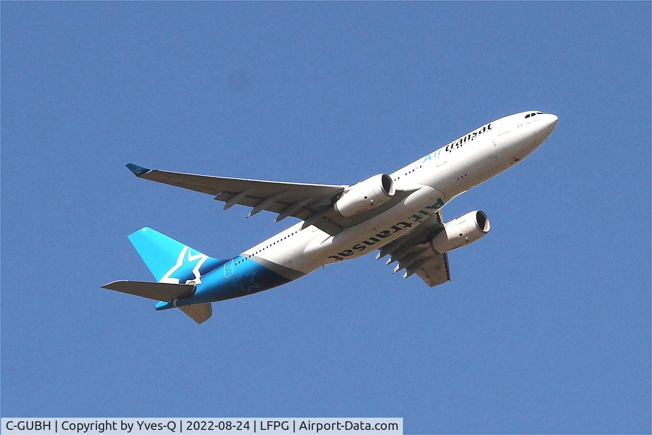 C-GUBH, 2002 Airbus A330-243 C/N 455, Airbus A330-243, Climbing from rwy 09R, Roissy Charles De Gaulle airport (LFPG-CDG)