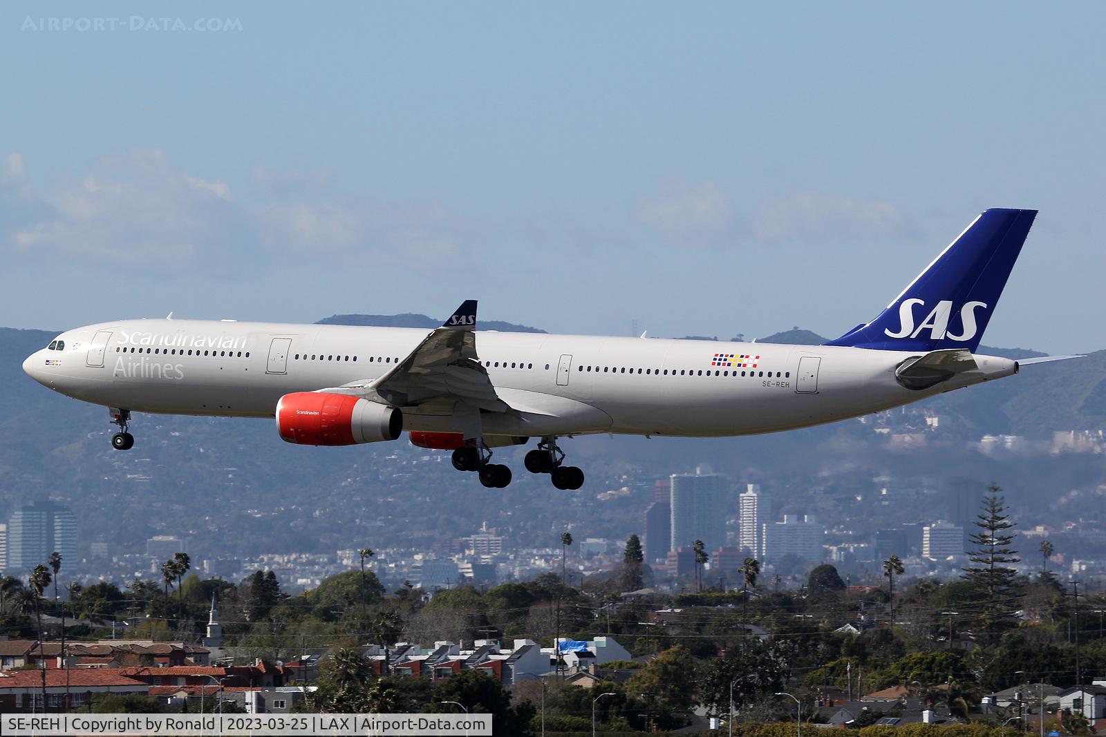 SE-REH, 2019 Airbus A330-343E C/N 1928, at lax