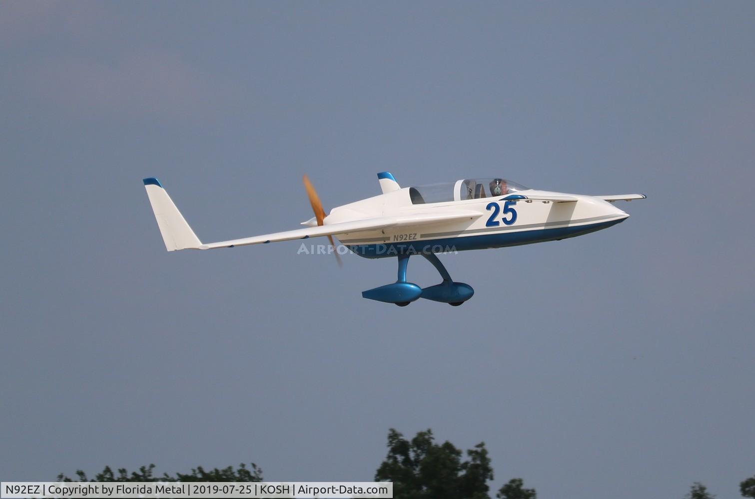 N92EZ, 1983 Rutan VariEze C/N 2052, Vari-Eze