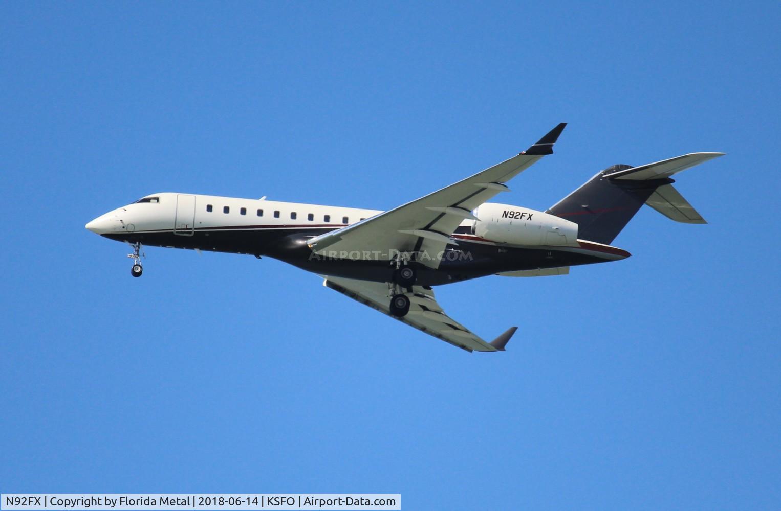 N92FX, 2004 Bombardier BD-700-1A10 Global Express C/N 9147, Global Express zx