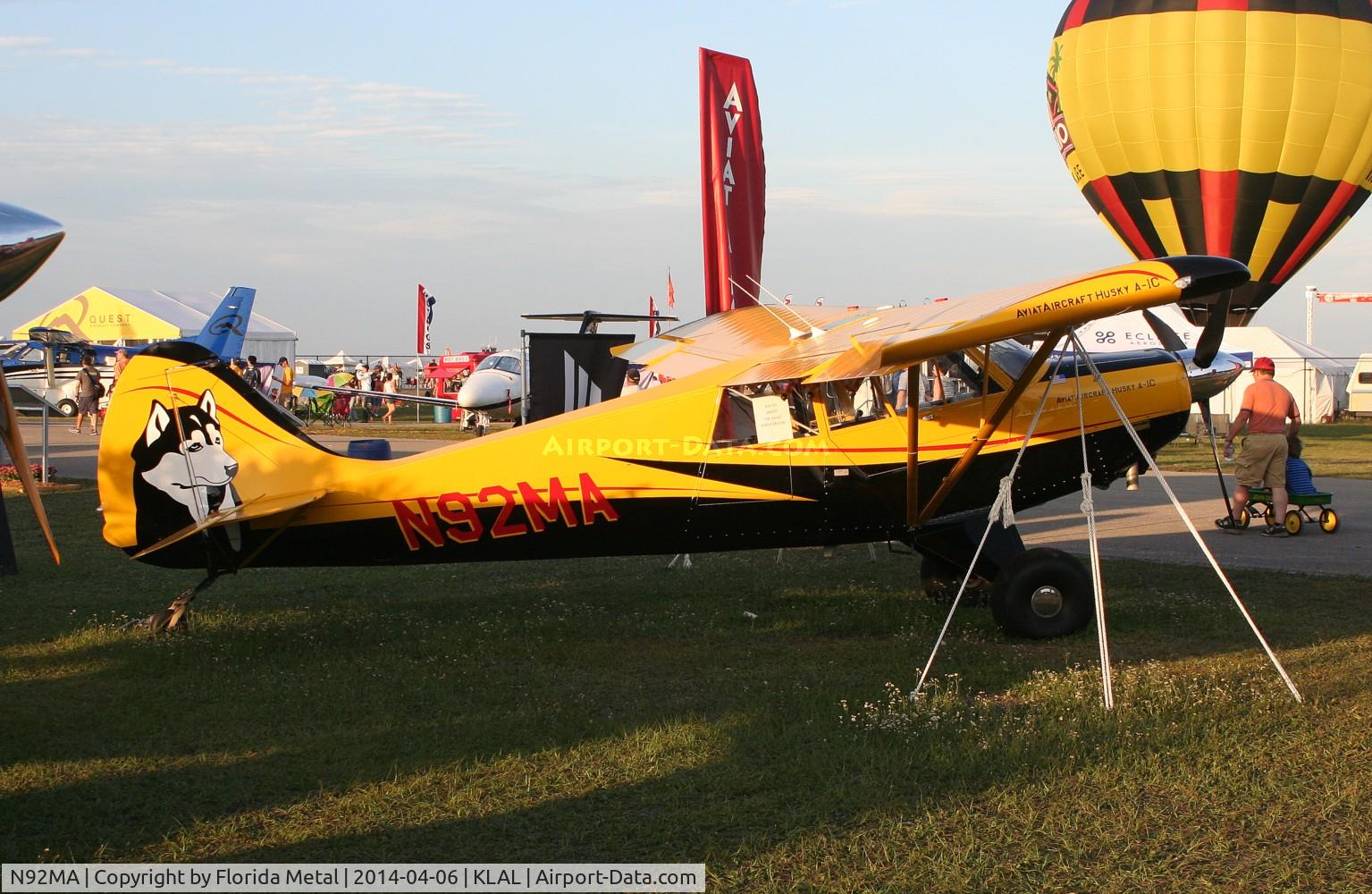 N92MA, 2012 Aviat A-1C-180 Husky C/N 3158, A-1C zx