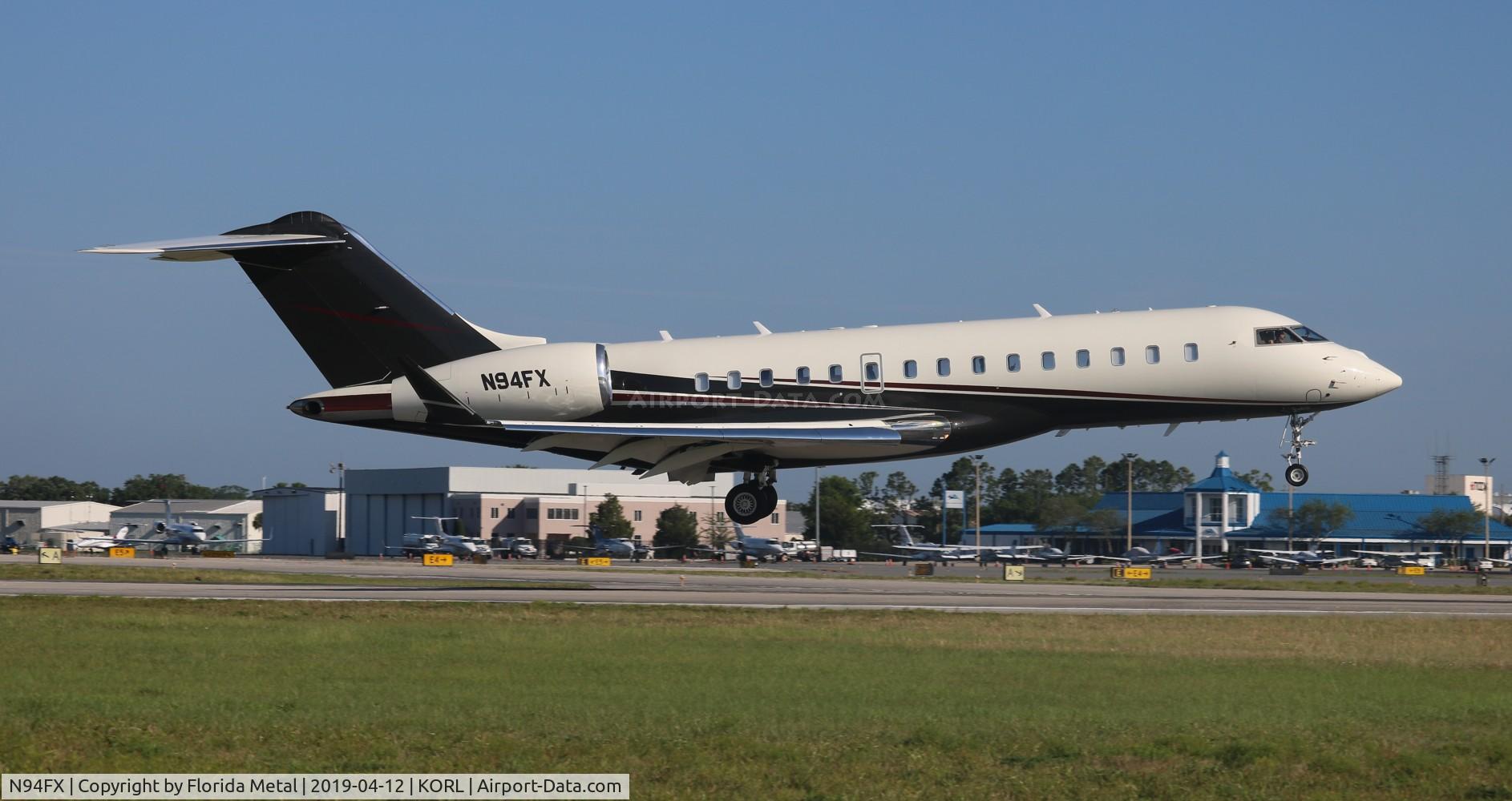N94FX, 2007 Bombardier BD-700-1A10 Global Express C/N 9242, Global Express zx