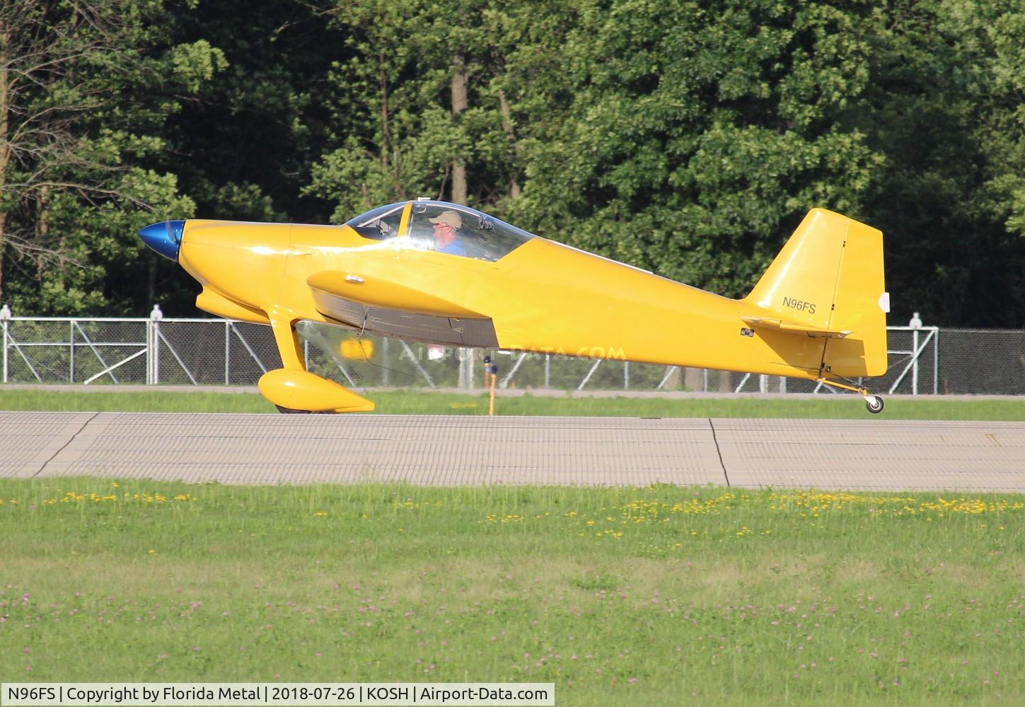 N96FS, 2008 Vans RV-6 C/N 21585, RV-6 zx