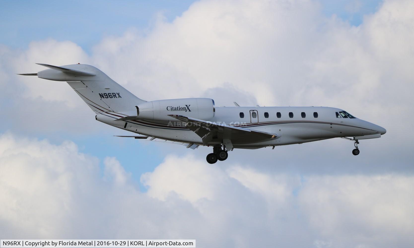 N96RX, 1998 Cessna 750 Citation X Citation X C/N 750-0044, C750 zx