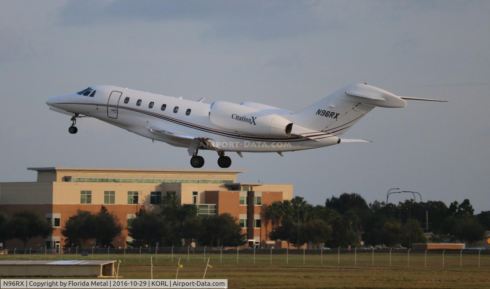 N96RX, 1998 Cessna 750 Citation X Citation X C/N 750-0044, ORL zx